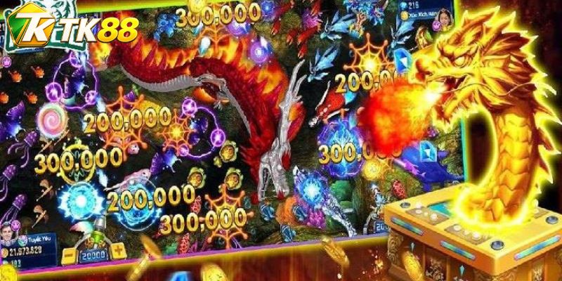 Bắn Cá Mỹ Nhân Ngư được xây bằng ba tầng đại dương
